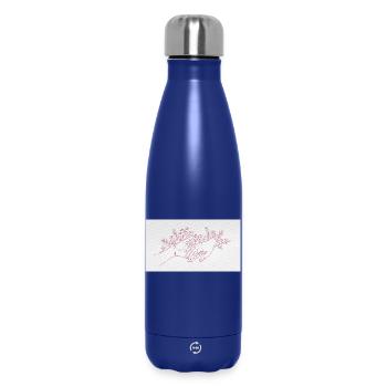 Hand of the Protector - Insulated Water Bottle 500 ml - dark blue  - Front