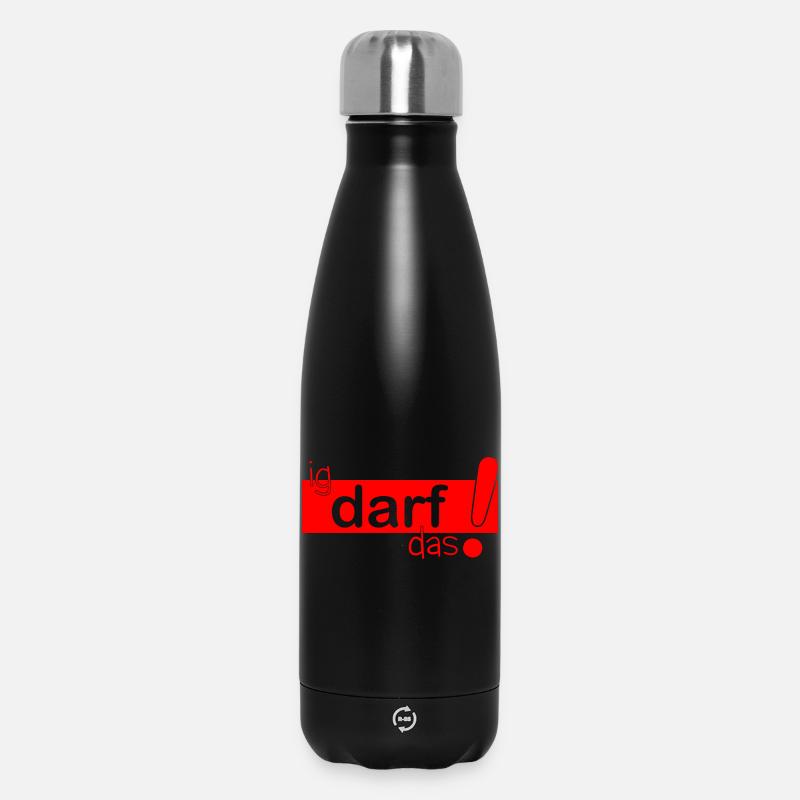 ig darf das! - Thermosflasche 500 ml - Schwarz