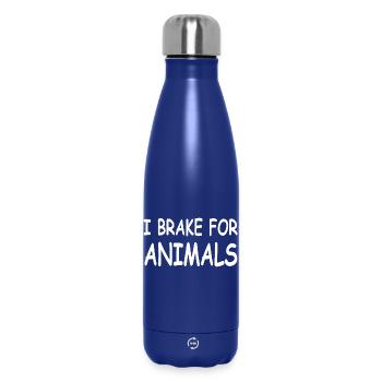 Animaux - Bouteille isotherme 500 ml - bleu foncé  - Devant