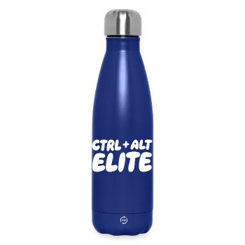 Ctrl Alt Elite: Keyboard Gamer Tee - Thermosflasche 500 ml - Dunkelblau  - Vorne