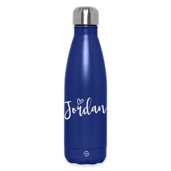 Jordan Cœur Les femmes Aiment Jordan - Bouteille isotherme 500 ml - bleu foncé  - Devant