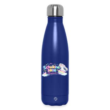 Don d’inscription à l’école magique 2026 pour les écoliers - Bouteille isotherme 500 ml - bleu foncé  - Devant