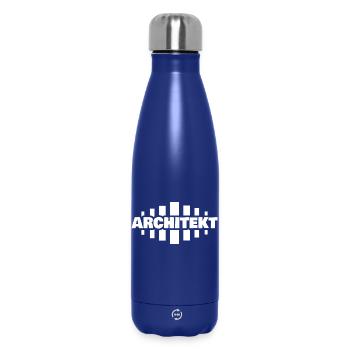 architecte - Bouteille isotherme 500 ml - bleu foncé  - Devant