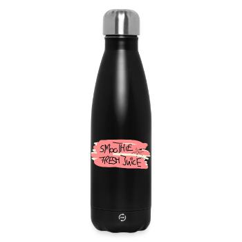 I Love Smoothies Juice Saft Frucht Kinder - Thermosflasche 500 ml - Schwarz - Vorne
