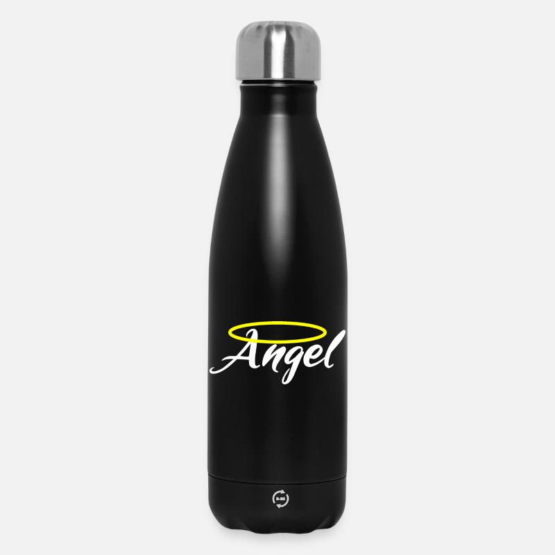 Je suis un ange - Ange - Bouteille isotherme 500 ml - noir