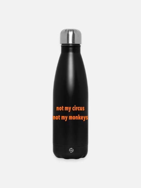 not my circus - Thermosflasche 500 ml - Schwarz