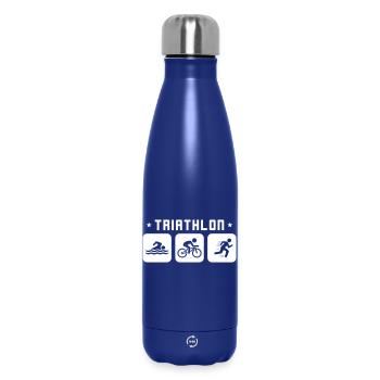 Triathlon Sport - Bouteille isotherme 500 ml - bleu foncé  - Devant