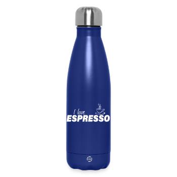 I LOVE ESPRESSO - Thermosflasche 500 ml - Dunkelblau  - Vorne