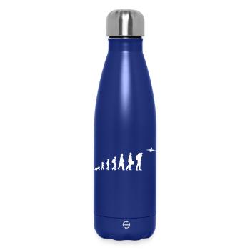 Evolution Airplane Enthusiast - Insulated Water Bottle 500 ml - dark blue  - Front