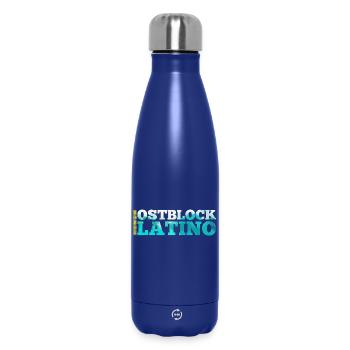 Ostblock Latino Kasache Kasachstan Geschenk - Thermosflasche 500 ml - Dunkelblau  - Vorne
