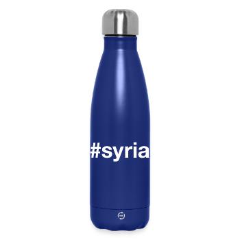 SYRIE Hashtag Syrien - Bouteille isotherme 500 ml - bleu foncé  - Devant