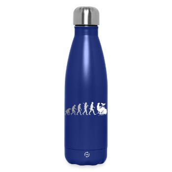 Evolution de la chemise Drums Drummer - Bouteille isotherme 500 ml - bleu foncé  - Devant