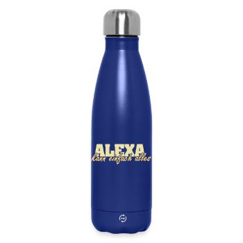 Frau Alexa - Thermosflasche 500 ml - Dunkelblau  - Vorne