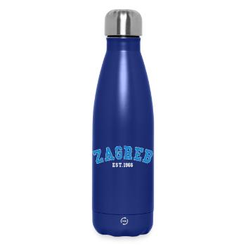 Zagreb Est. 1966 - Insulated Water Bottle 500 ml - dark blue  - Front