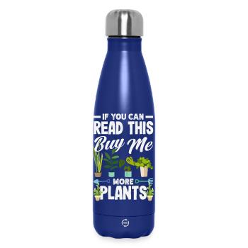 Garten- Und Pflanzenliebhaber Geschenke - Thermosflasche 500 ml - Dunkelblau  - Vorne
