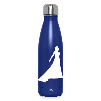 Wedding - Insulated Water Bottle 500 ml - dark blue  - Front