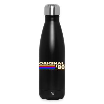 1980 - Insulated Water Bottle 500 ml - black - Front