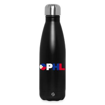 Philippines - Insulated Water Bottle 500 ml - black - Front