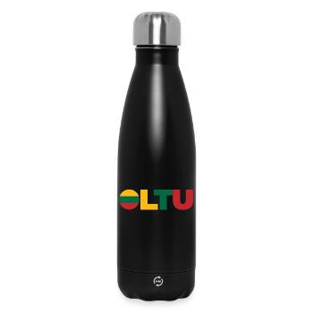 Lithuania - Insulated Water Bottle 500 ml - black - Front