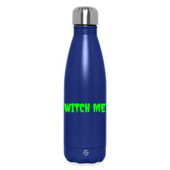 Conception de t-shirt sur le thème de la sorcellerie magique - Bouteille isotherme 500 ml - bleu foncé  - Devant