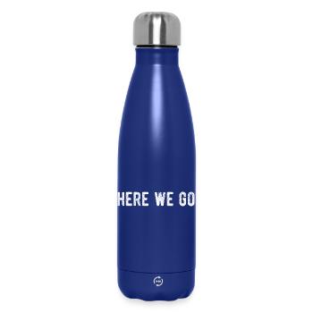Los geht's, Game Day Minimales Design - Thermosflasche 500 ml - Dunkelblau  - Vorne