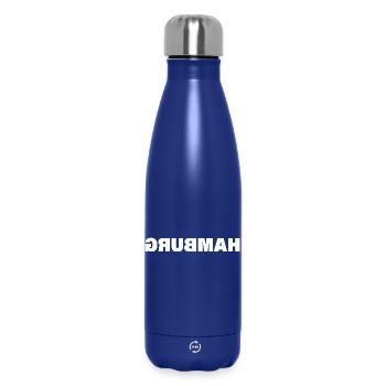 Hambourg - Bouteille isotherme 500 ml - bleu foncé  - Devant