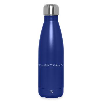 Ornament Linie - Thermosflasche 500 ml - Dunkelblau  - Vorne