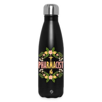 Pharmacist Pharmaceutical Technical - Insulated Water Bottle 500 ml - black - Front