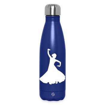Tanzen - Thermosflasche 500 ml - Dunkelblau  - Vorne