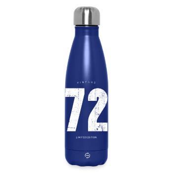 Vintage 72 Limited Edition - Insulated Water Bottle 500 ml - dark blue  - Front