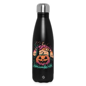 Autumn Enchanted Pumpkin - Insulated Water Bottle 500 ml - black - Front