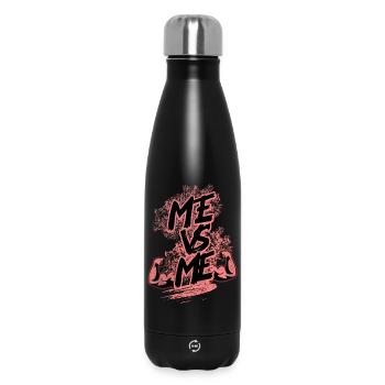 Moi VS Moi - Bouteille isotherme 500 ml - noir - Devant
