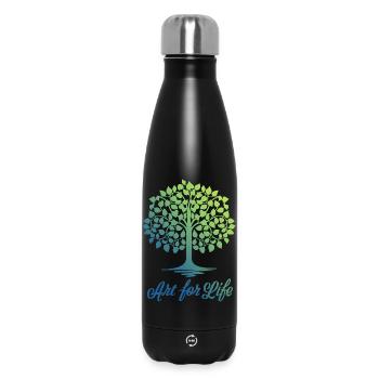 Art for Life - Insulated Water Bottle 500 ml - black - Front