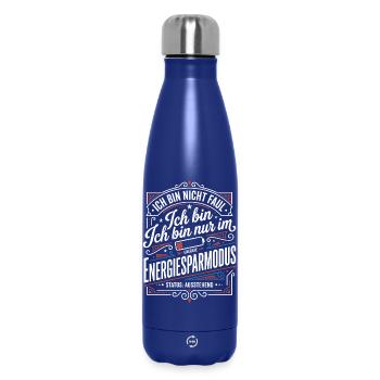 I'm in power saving mode - Insulated Water Bottle 500 ml - dark blue  - Front