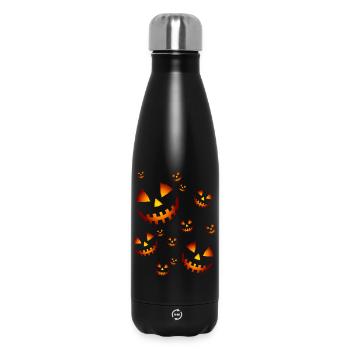 Pumpkins - Insulated Water Bottle 500 ml - black - Front