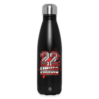 Schweiz Limited Edition 22 - Thermosflasche 500 ml - Schwarz - Vorne