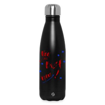migliore mamma, Festa della mamma - Borraccia termica 500 ml - nero - Fronte