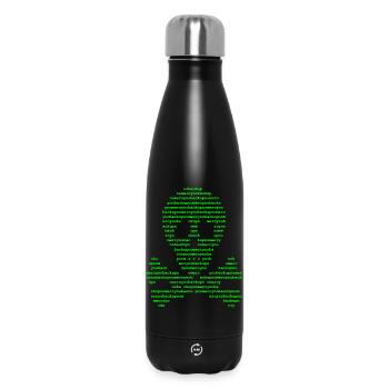 No Backup No Mercy IT Humor - Thermosflasche 500 ml - Schwarz - Vorne