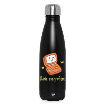 Kawaii Gaming - Sweet fun! - Insulated Water Bottle 500 ml - black - Front
