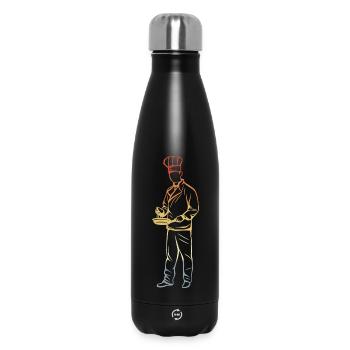 Küchenchef - Thermosflasche 500 ml - Schwarz - Vorne