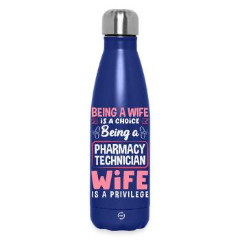 Pharmacist Pharmaceutical Technical - Insulated Water Bottle 500 ml - dark blue  - Front