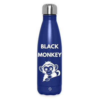 Black Monkey  - Insulated Water Bottle 500 ml - dark blue  - Front