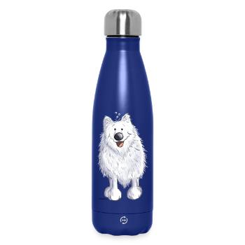 Der Spitz ist angekommen - Thermosflasche 500 ml - Dunkelblau  - Vorne