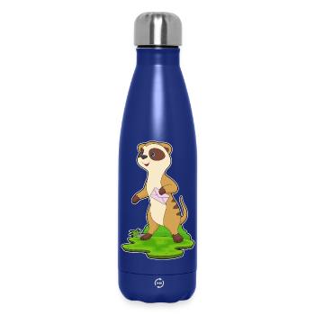 Erdmännchen Brief - Thermosflasche 500 ml - Dunkelblau  - Vorne