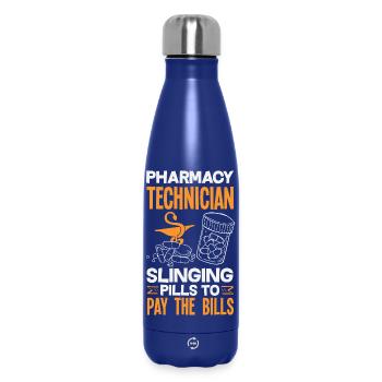 Pharmacist Pharmaceutical Technical - Insulated Water Bottle 500 ml - dark blue  - Front