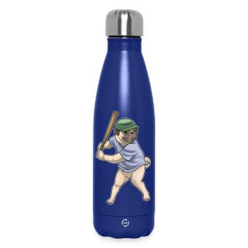 Carlin Baseball Batte de Baseball - Bouteille isotherme 500 ml - bleu foncé  - Devant
