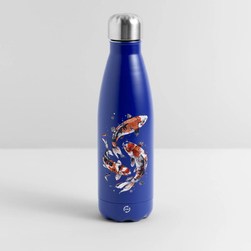 Conception astucieuse de poisson Koi, conception élégante de Koi Bouteille isotherme 500 ml