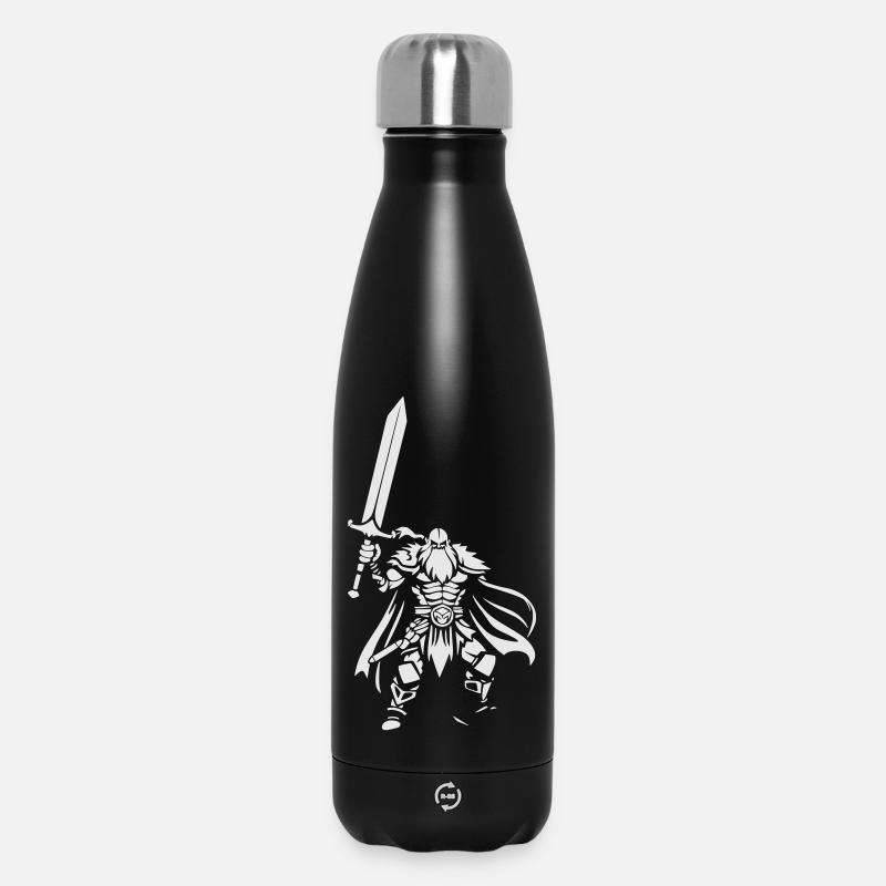 Ironbound Warlord - Insulated Water Bottle 500 ml - black