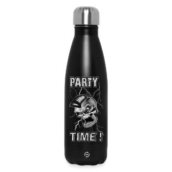 partytime bw - Thermosflasche 500 ml - Schwarz - Vorne