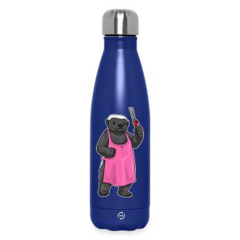 Barre à cheveux Badger Hairdresser - Bouteille isotherme 500 ml - bleu foncé  - Devant